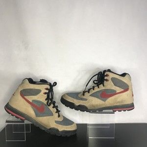 Nike Vintage 90s Air Caldera ACG Trail Hiking Boots Sneakers Brown Men’s Size 11